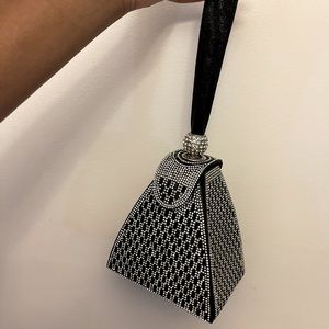 Diamanté Bag - Black